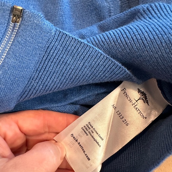 Fynch-Hatton Full Zip Men’s College Cardigan size L - Picture 5 of 10